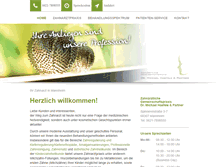 Tablet Screenshot of praxis-drhaefele.de